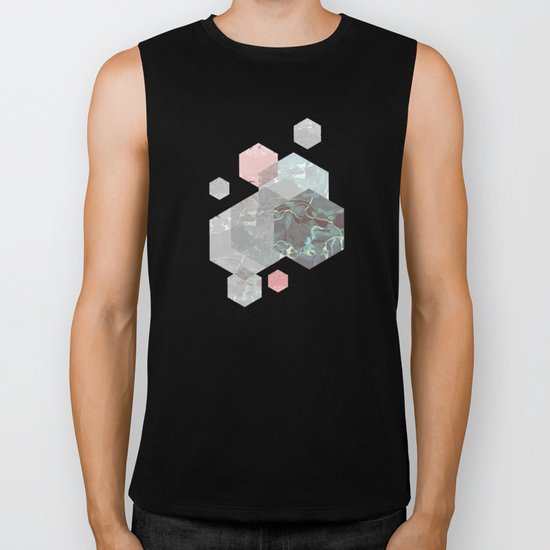 Exagonal Love Biker Tank