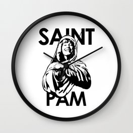 Saint Pam Miss Pamela Des Barres Groupie Wall Clock