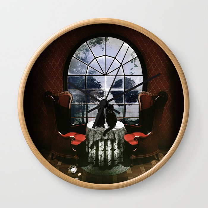Room Skull Wall Clock