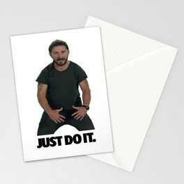 Shia LaBeouf Just Do It Stationery Cards