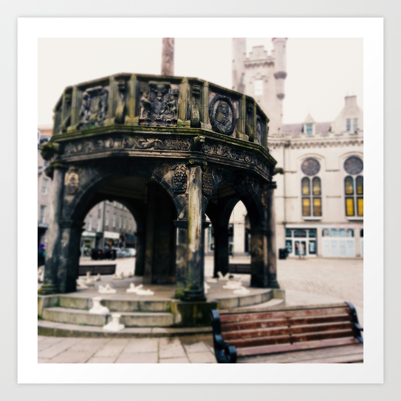 Aberdeen Castlegate Art Print By Rouagesdesign Society6