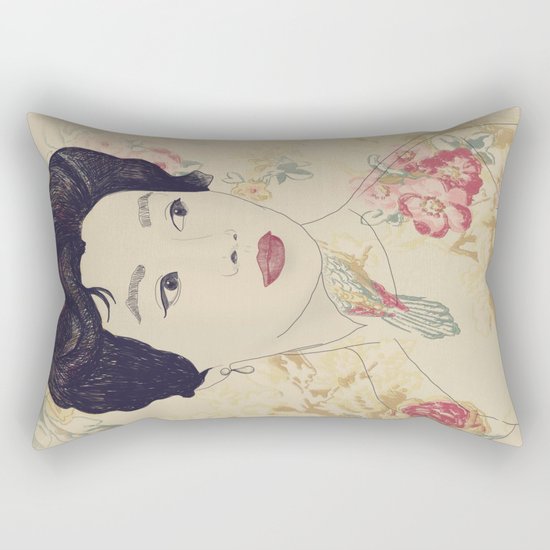 Mrs. Chan Rectangular Pillow