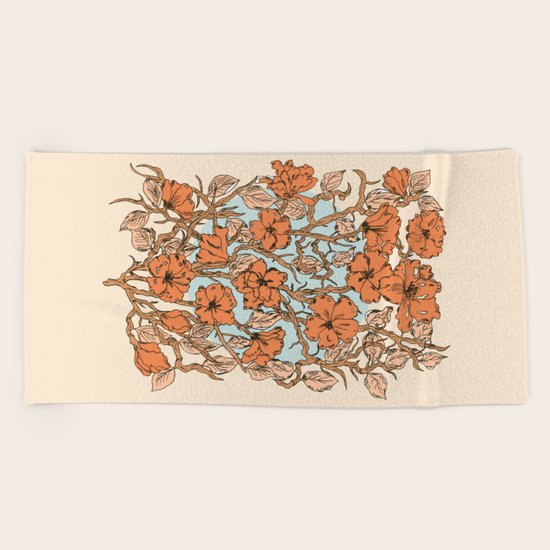 Spring Beach Towel