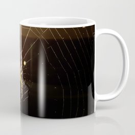 Spider's Web Coffee Mug | Digital, Nature, Web, Color, Digitalphotography, Photo, Spider 
