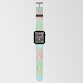 Pretty Rainbow Holographic Glitter Apple Watch Band