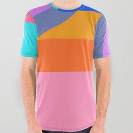 Shape and Color Study 59 All Over Graphic Tee