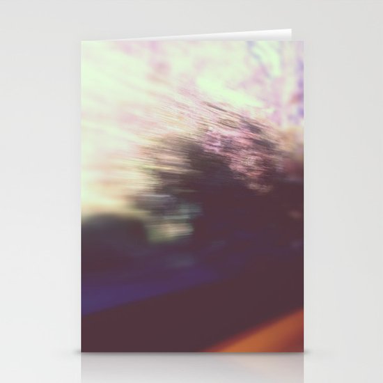blurred vision Stationery Cards