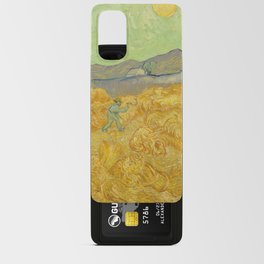 Vincent van Gogh - Wheatfield with a Reaper Android Card Case