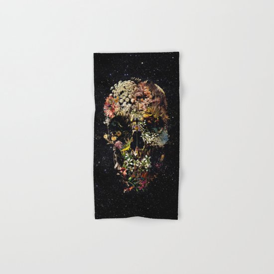 Smyrna Skull Hand & Bath Towel
