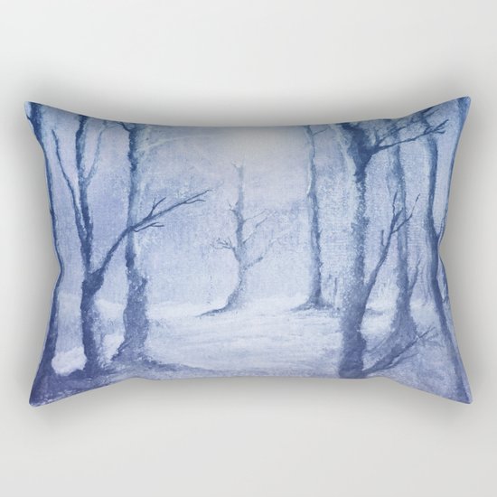 Track 5: Winter Rectangular Pillow