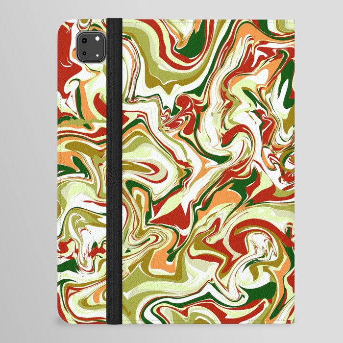 Camouflage Marble iPad Folio Case
