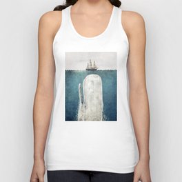 The White Whale Unisex Tank Top