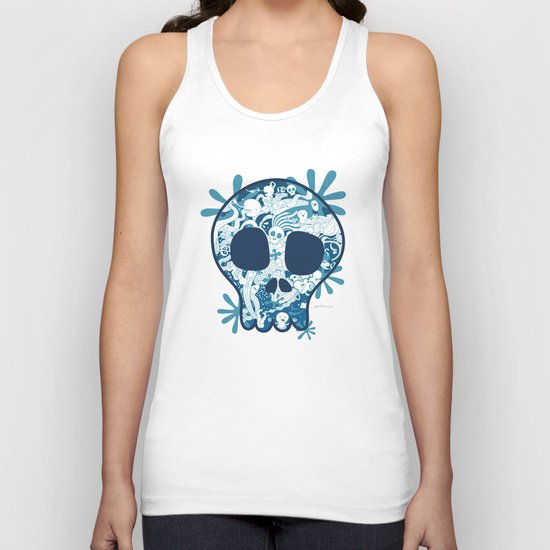 Skull Unisex Tank Top