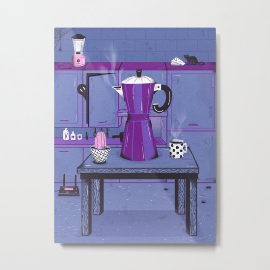 Moka Metal Print