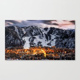 Aspen Skyline Canvas Print