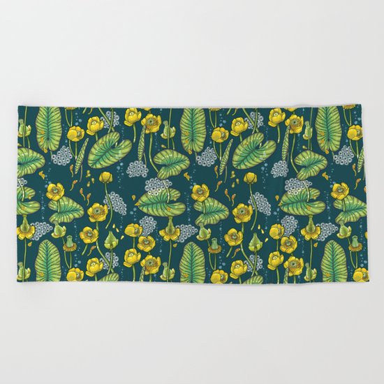 River of Mystery Beach Towel