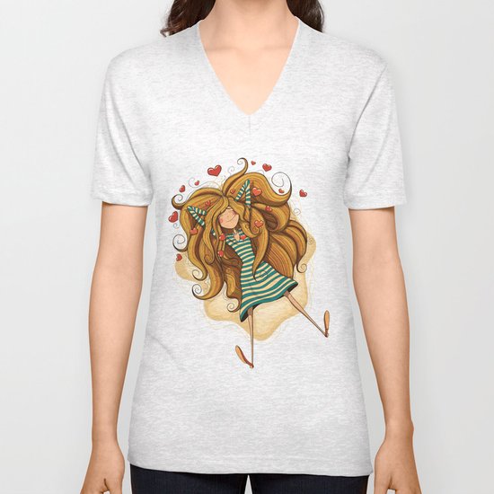 Amorousness Unisex V-Neck