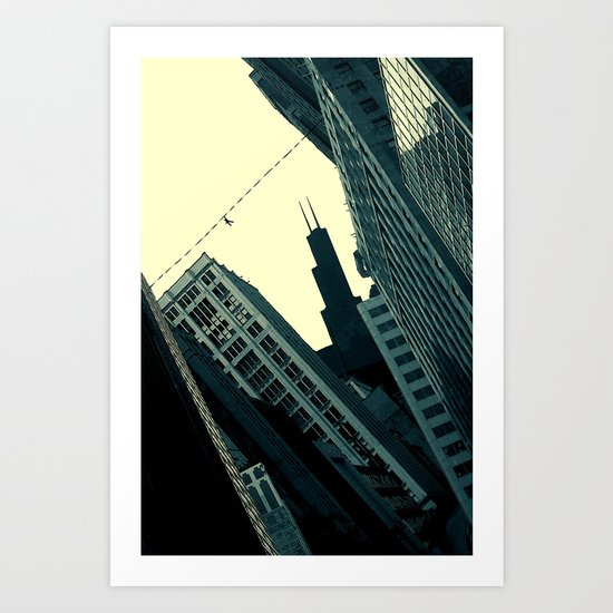 Perils of the Big City Art Print