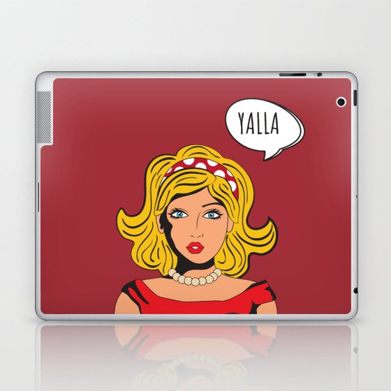 Yalla Girl Laptop & iPad Skin