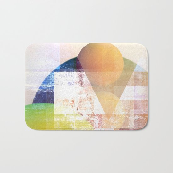 Peaches on Spitzbergen Bath Mat