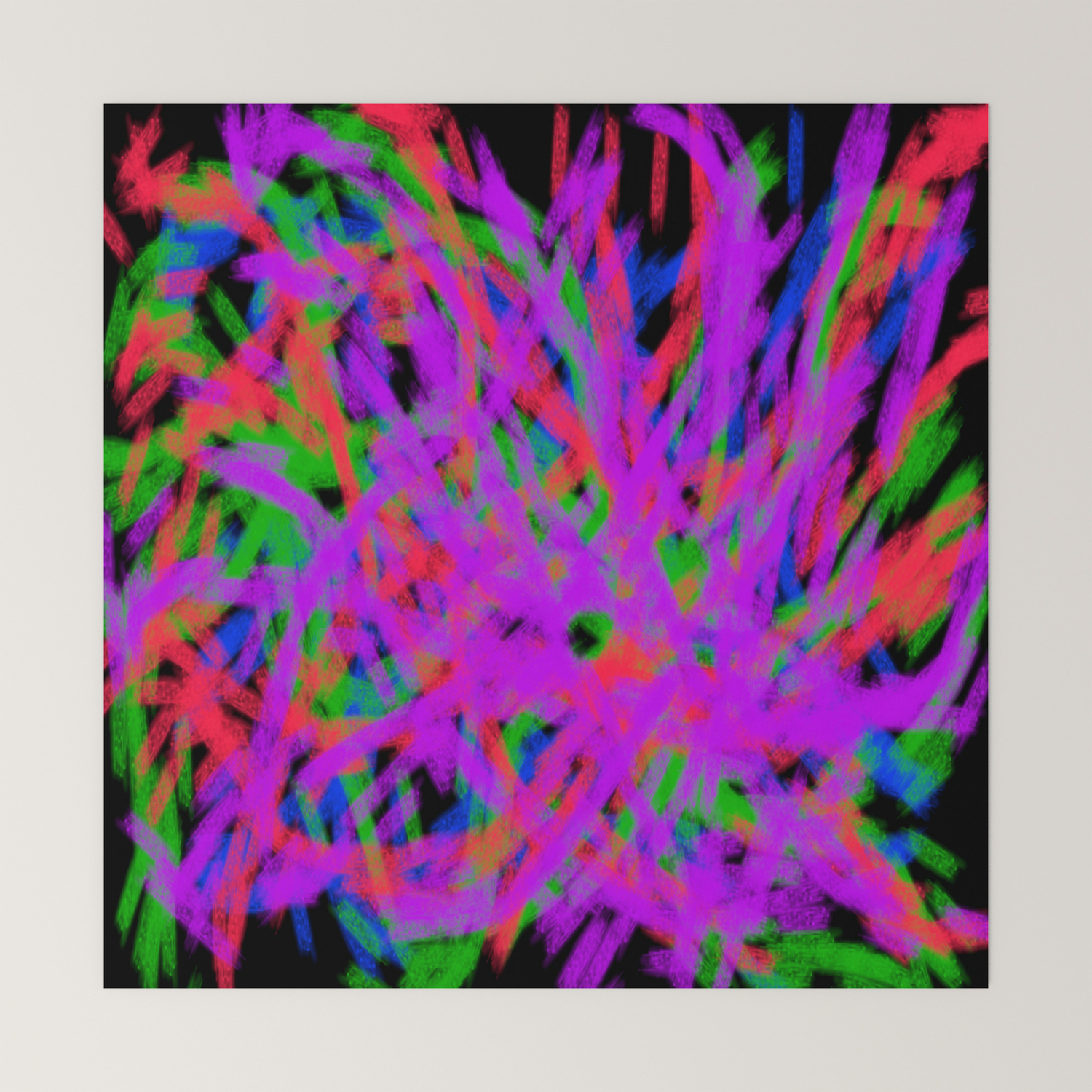 Jazz Abstract Painting Mini Art Print By Oneartsymomma Society6