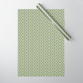 Green Diamond Wrapping Paper