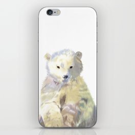 Baby Polar Bear, Nursery Set iPhone Skin