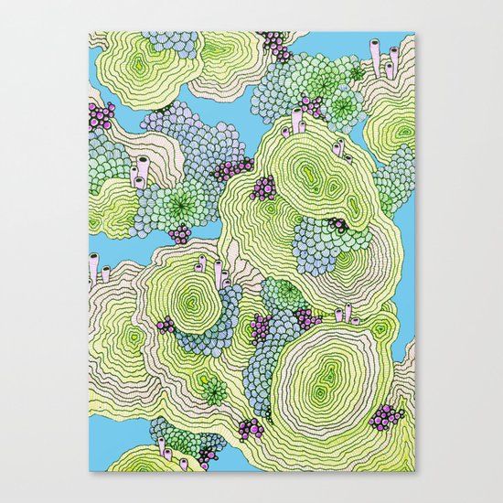 Reef #3.5 Canvas Print