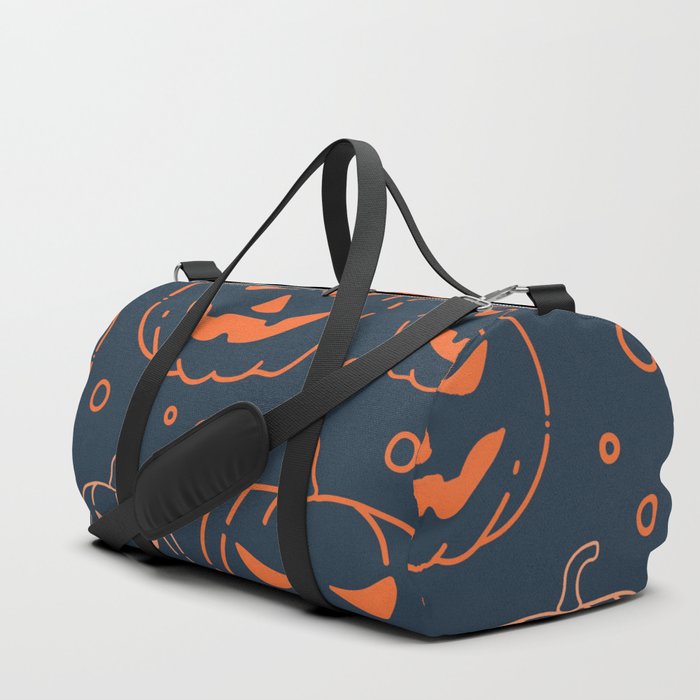 Pumpkin Halloween Background Duffle Bag
