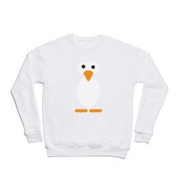 Minimal Penguin Crewneck Sweatshirt