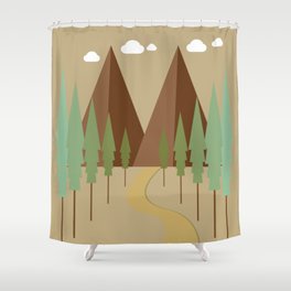 Earth Tone Shower Curtains Society6