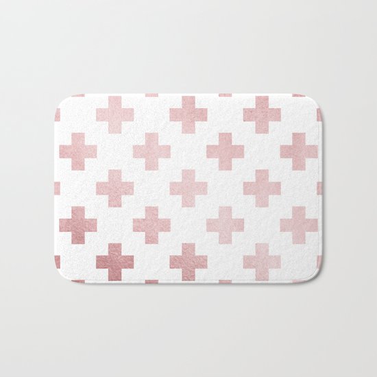Simply Plus in Rose Gold Sunset Bath Mat