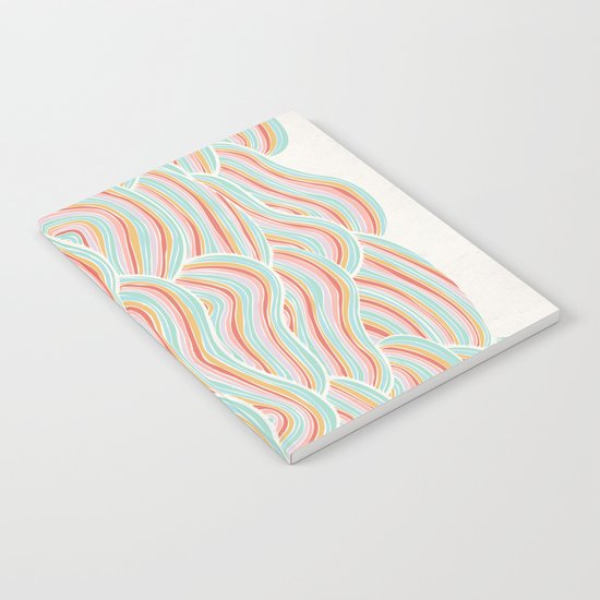 Summer Sea Waves Notebook