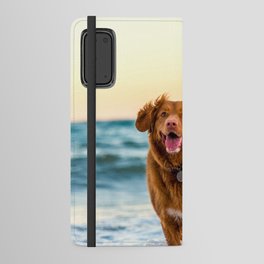 Cute Dog Android Wallet Case