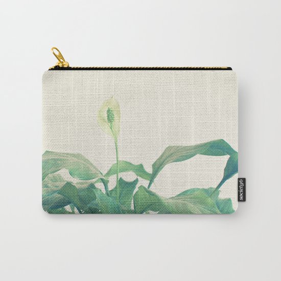 Peace Lily Carry-All Pouch