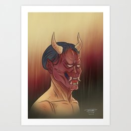 Hannya - Japanese Yokai Art Print