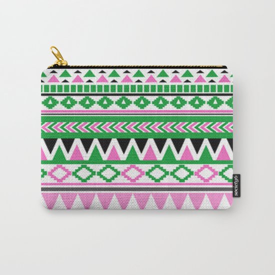 Tribal Pattern 07 Carry-All Pouch