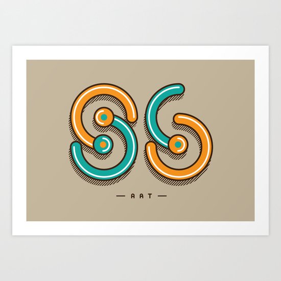 S6 ART Art Print