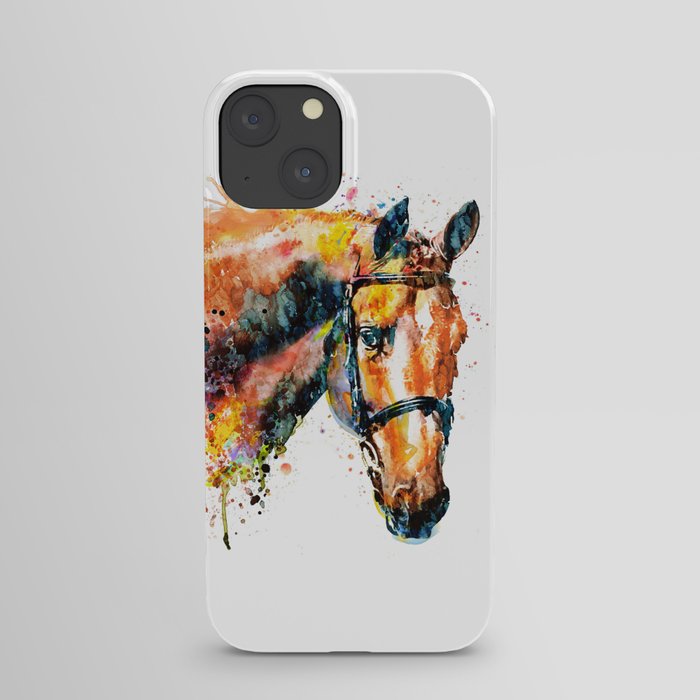 Colorful Horse Head iPhone Case