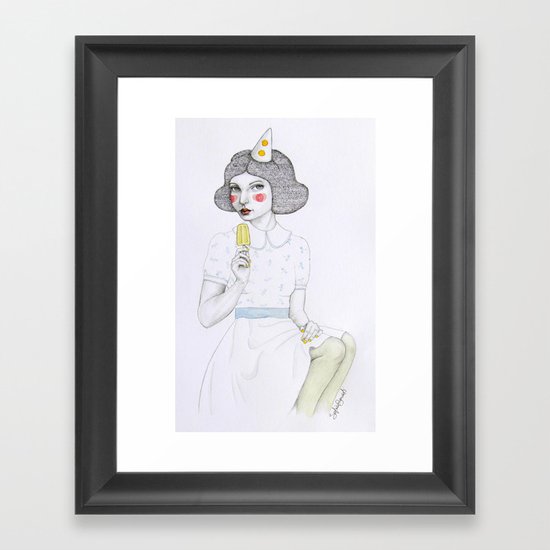 Andria Framed Art Print
