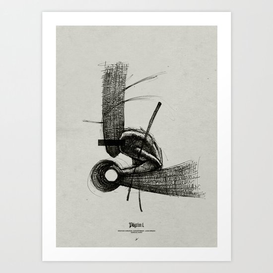 Pilgrim I. Art Print