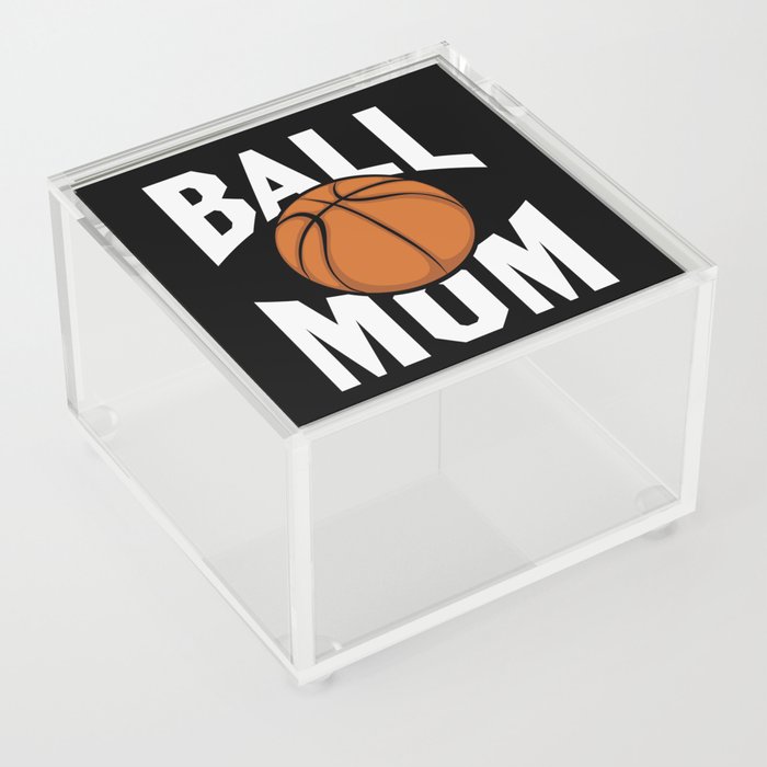 Basketball Mum Acrylic Box