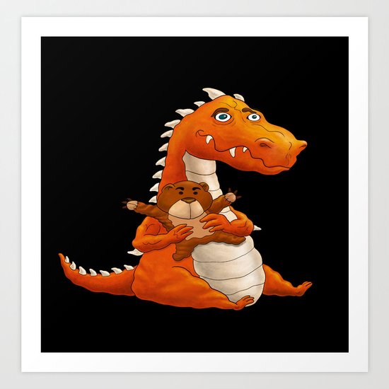 Baby Dragon Art Print