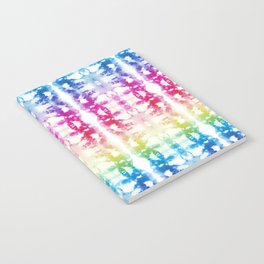 Tie Dye Rainbow Notebook