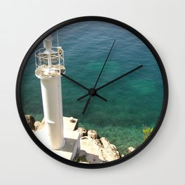 Lighthouse Wall Clock | Digital, Landscape, Nature, Color, Photo 