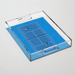 Australian Open Grand Slam | Blue Tennis Court  Acrylic Tray