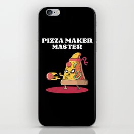 Pizza maker master iPhone Skin