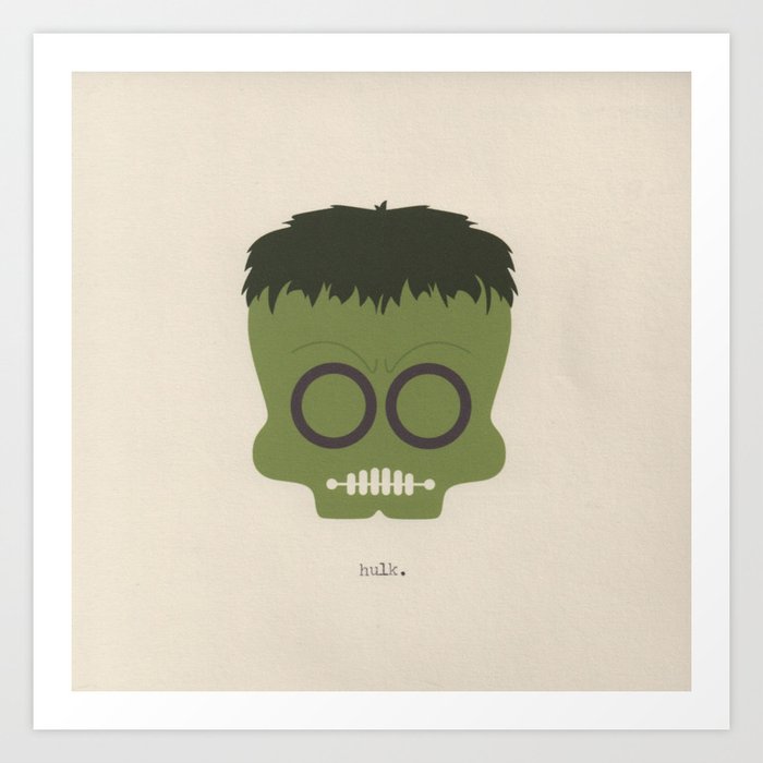 Hulk Art Print