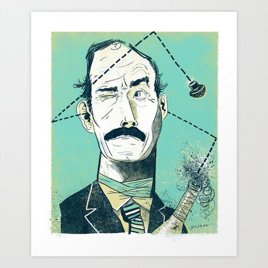 John Cleese Art Print