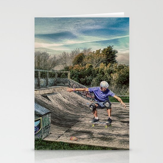 Skate Park Stationery Cards